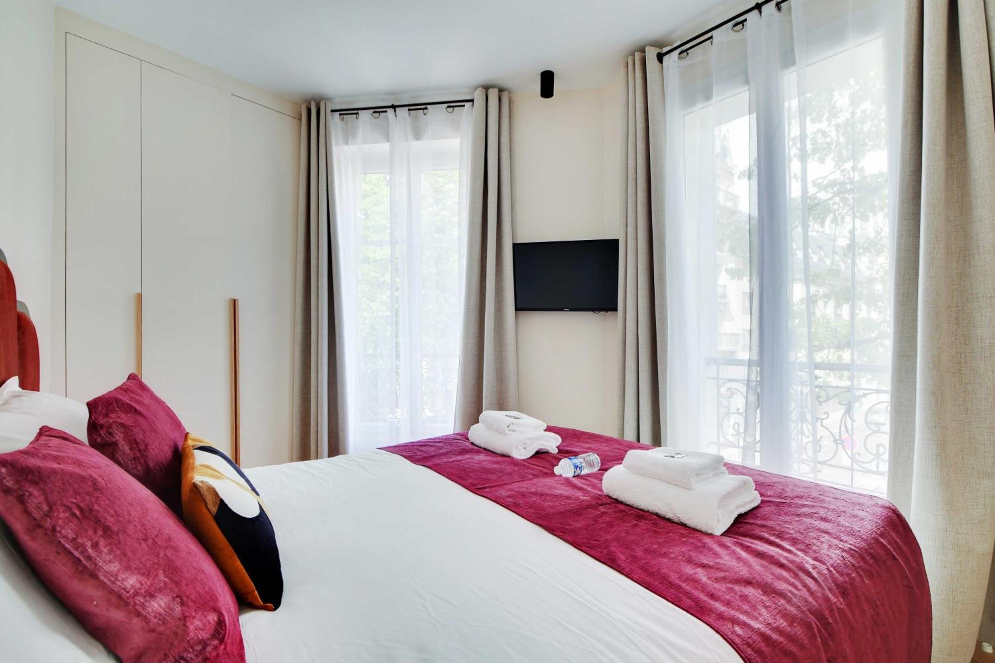 Appartamento Parisian With Air Conditioning Eiffel Tower Parigi