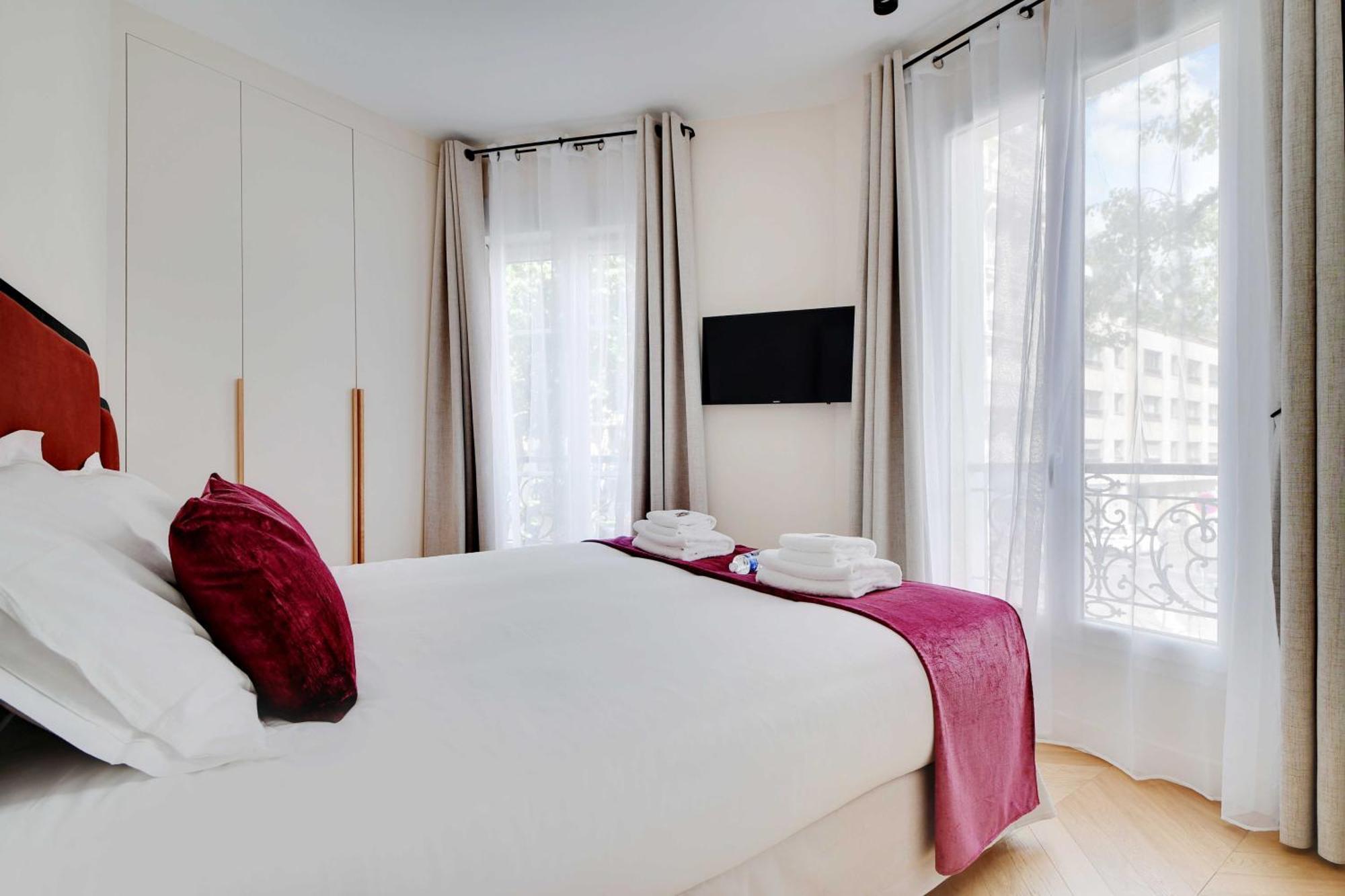 Appartamento Parisian With Air Conditioning Eiffel Tower Parigi